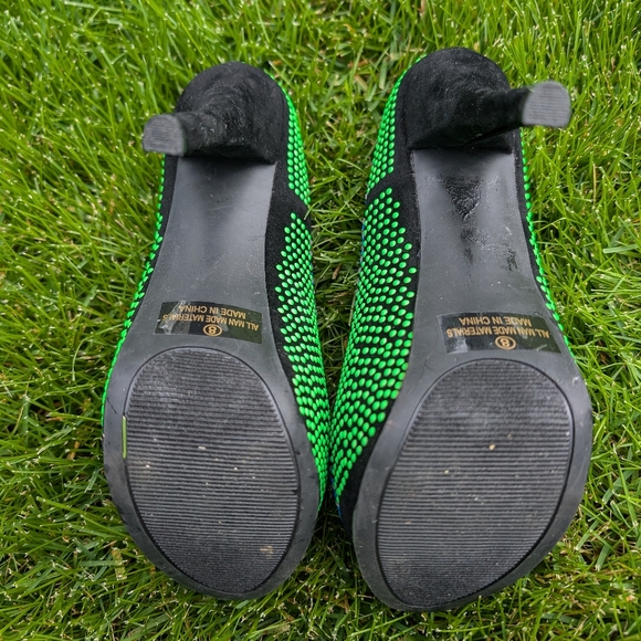 Mascotte size 8 multi colored rhinestone  high heels - Picture 4 of 5